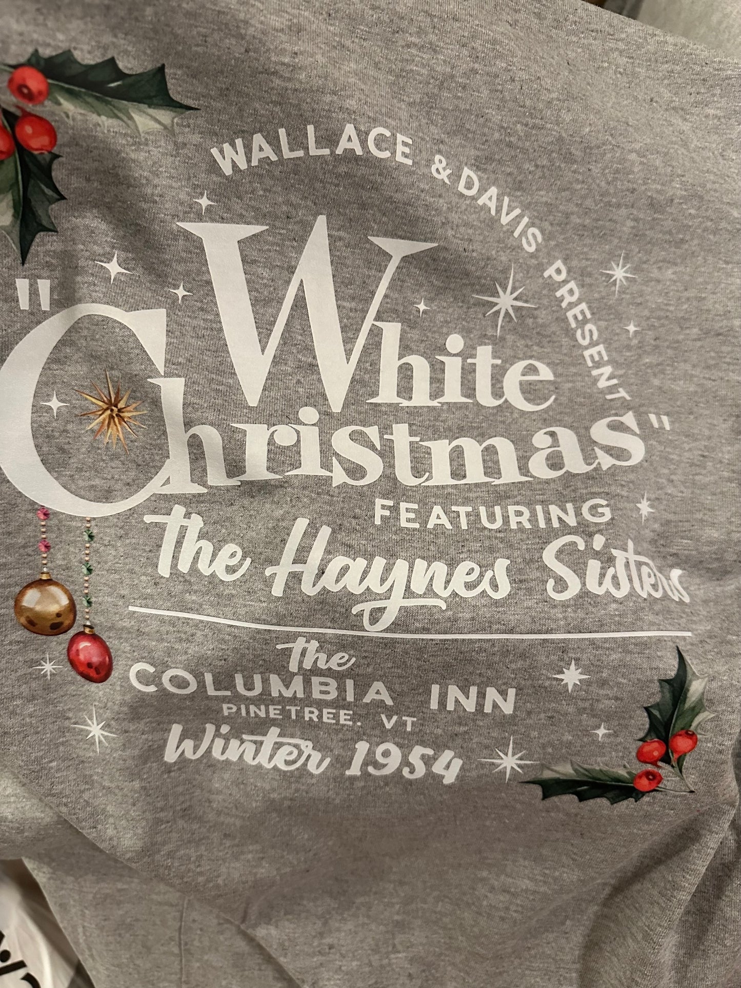 White Christmas shirt