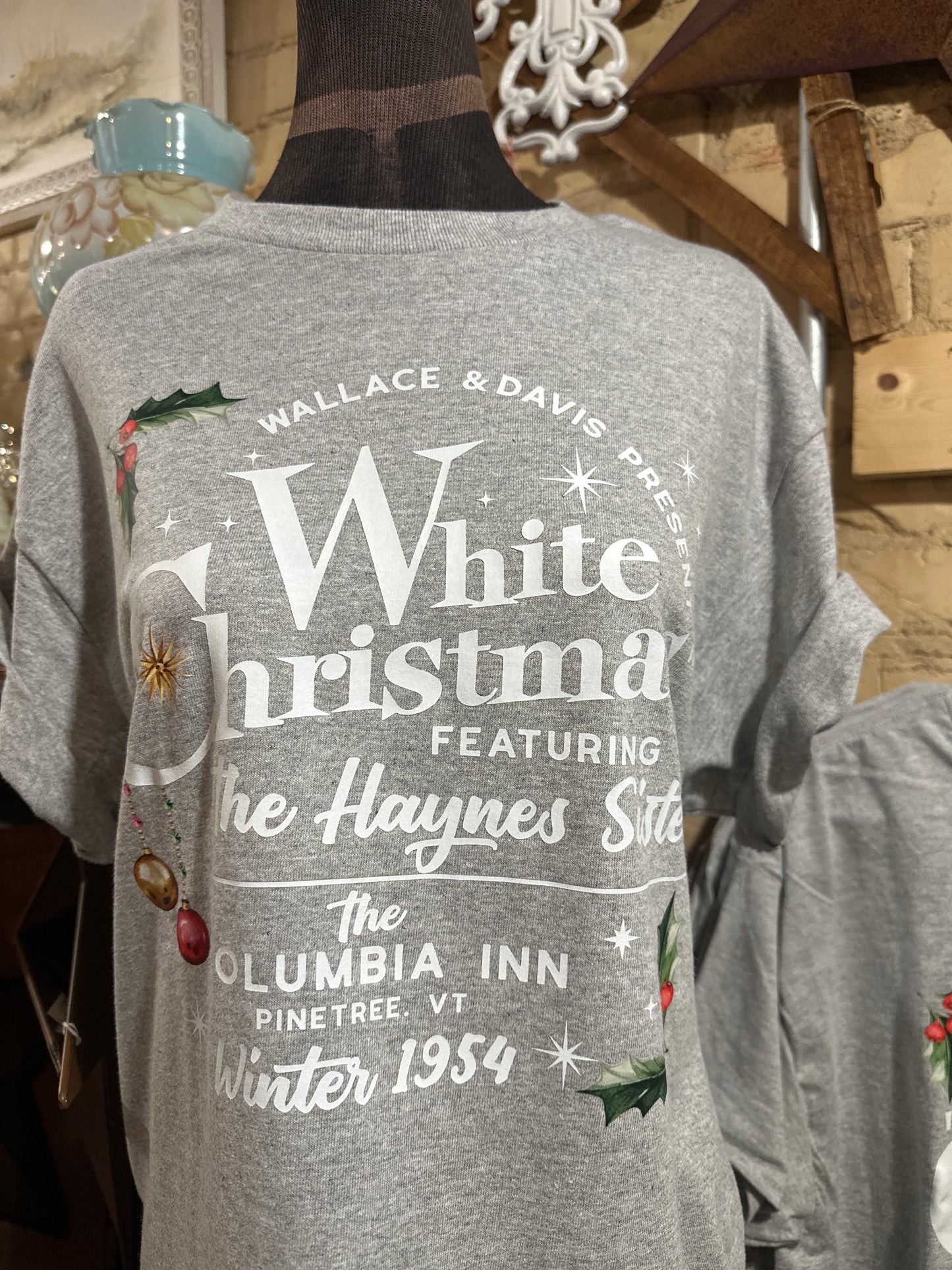 White Christmas shirt