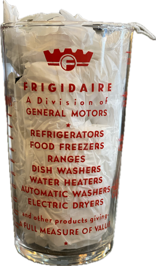 Vintage Frigidaire Measuring Glass