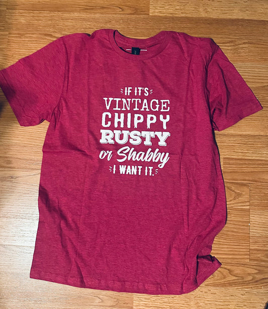 If It’s Vintage, Chippy Shirt