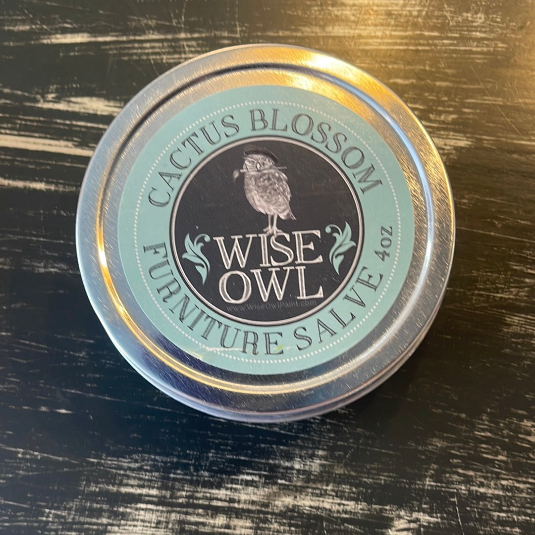 Cactus Blossom Furniture Salve  Wise owl paint, Wise owl, Salve