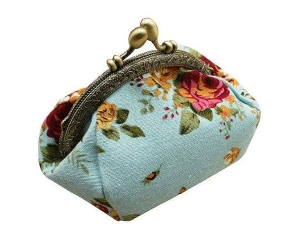 Vintage style coin discount purse